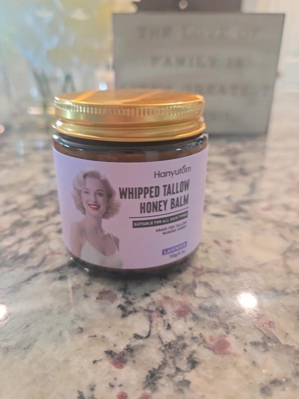 Hanyutom Whipped Tallow Honey Balm - Lavender